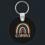 Moederkunst | Gamma Rainbow Grandma Cute Birthday Sleutelhanger<br><div class="desc">Moederkunst | Gamma Rainbow Grandma Cute Birthday</div>