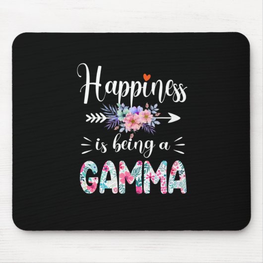 Moederkunst | Geluk is een gamma-dag Muismat (Voorkant)