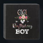Moederkunst | Gigi of a Birthday Boy Houten Kist Print<br><div class="desc">Moederkunst | Gigi of a Birthday Boy</div>