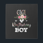 Moederkunst | Gigi of a Birthday Boy Notitieblok<br><div class="desc">Moederkunst | Gigi of a Birthday Boy</div>