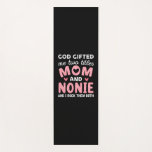 Moederkunst | God Gifted Ma en Nonie Birthday Yogamat<br><div class="desc">Moederkunst | God Gifted Ma en Nonie Birthday</div>