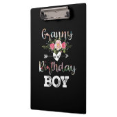 Moederkunst | Granny of a Birthday Boy Klembord (Links)