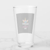 Moederkunst | Granny van de vogeldag Glas (Achterkant)
