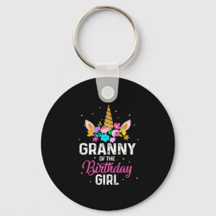 Moederkunst Granny van de vogeldag Sleutelhanger