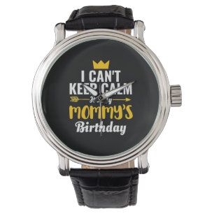Moederkunst   Het is de verjaardag van mijn mammie Horloge