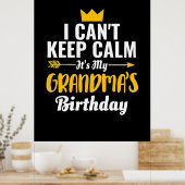 Moederkunst | Het is mijn grootmakerdag Poster (Keuken)