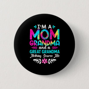 Moederkunst Ik ben een grote oma van mama Ronde Button 5,7 Cm