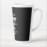 Moederkunst | Mama mama Bruh Floral Birthday Latte Mok<br><div class="desc">Moederkunst | Mama mama Bruh Floral Birthday</div>