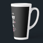 Moederkunst | Mama mama Bruh Floral Birthday Latte Mok<br><div class="desc">Moederkunst | Mama mama Bruh Floral Birthday</div>