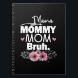 Moederkunst | Mama mama Bruh Floral Birthday Notitieboek<br><div class="desc">Moederkunst | Mama mama Bruh Floral Birthday</div>