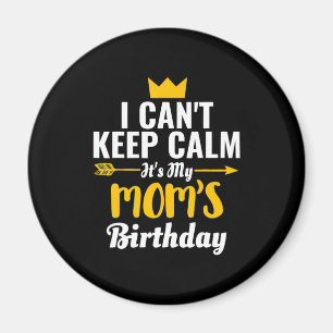 Moederkunst Mijn MOM's van Birthday Magneet