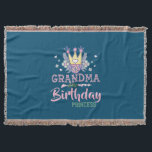 Moederkunst | oma van de Birthday prinses mas Deken<br><div class="desc">Moederkunst | oma van de Birthday prinses mas</div>