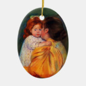 moederkus keramisch ornament (Voorkant)