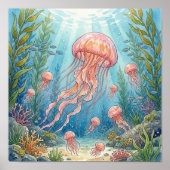 Moederkwal en Babyschool Poster (Voorkant)