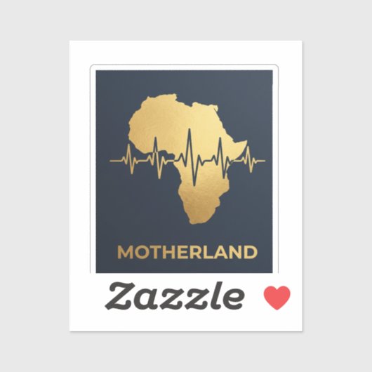 moederland gecertificeerd sticker (Vel)