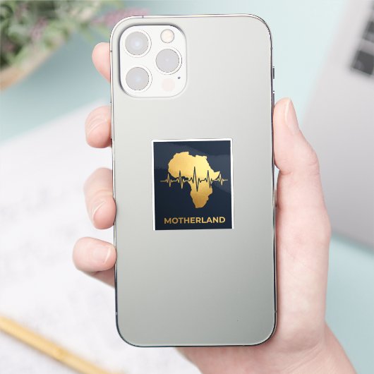 moederland gecertificeerd sticker (Telefoon)
