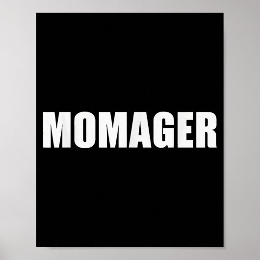 Moederleven leuk Moederdag Poster (Voorkant)