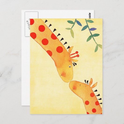 Moederliefde Briefkaart (Voorkant / Achterkant)