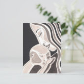 Moederliefde Briefkaart (Staand voorkant)