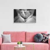 Moederliefde Canvas Afdruk (Insitu (Woonkamer))