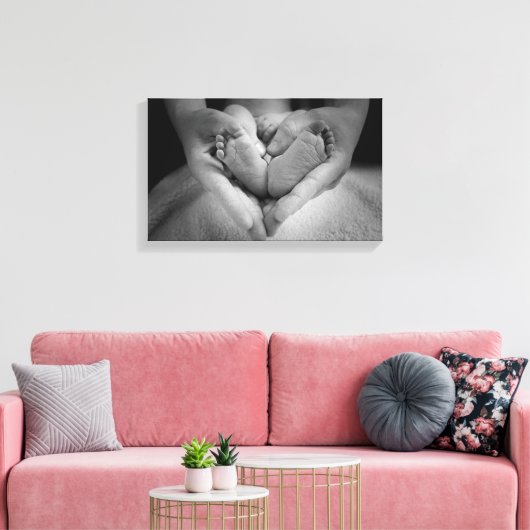 Moederliefde Canvas Afdruk (Insitu (Woonkamer))