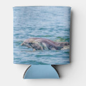 Moederliefde Dolphin & Baby Koelbox Blikjeskoeler (Voorkant)