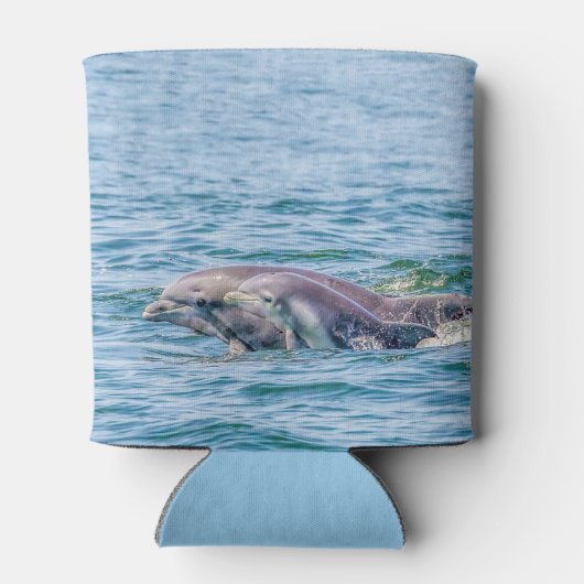 Moederliefde Dolphin & Baby Koelbox Blikjeskoeler (Achterkant)