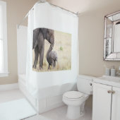 Moederliefde Douchegordijn (In situ)