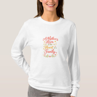 Moederliefde Familie T-shirt met lange mouwen cade
