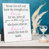 Moederliefde Fotoplaat (Zijkant)