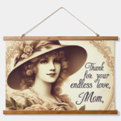 Moederliefde Hangend Wandkleed (Voorkant)