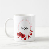 Moederliefde Hartjes  Koffiemok (Links)