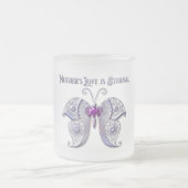 Moederliefde is etherisch matglas koffiemok (Center)