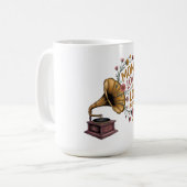 Moederliefde is luid (in stilte) koffiemok (Voorkant links)