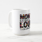 Moederliefde is luid (in stilte) koffiemok (Voorkant links)