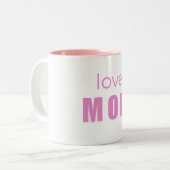 Moederliefde mok – Zoete cadeau voor Moederdag (Voorkant links)