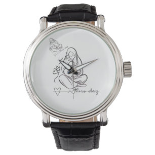 Moederliefde Mooie Ontwerp Horloge