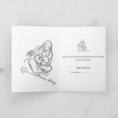 Moederliefde Mooie Ontwerp Kaart (Binnen)