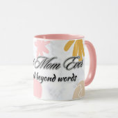 Moederliefde quote koffiemok mok (Voorkant rechts)