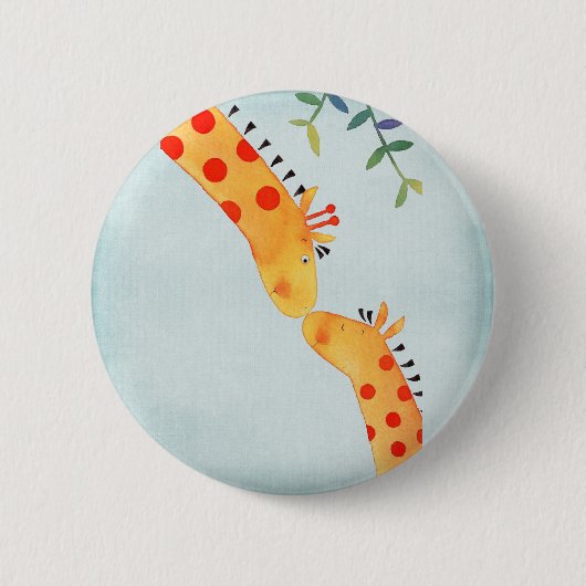 Moederliefde Ronde Button 5,7 Cm (Voorkant)