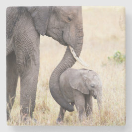 Moederliefde Stenen Onderzetter