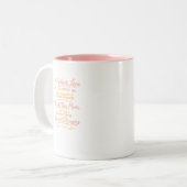 Moederliefde Voor altijd Inspirerende Quote Mok Ca (Voorkant links)