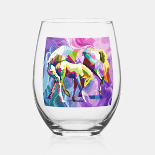 Moederliefde Wijnglas Zonder Voet