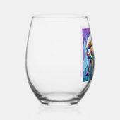 Moederliefde Wijnglas Zonder Voet (Rechts)