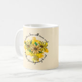 Moederliefde zal nooit de koffie-Mok beëindigen Koffiemok (Voorkant links)