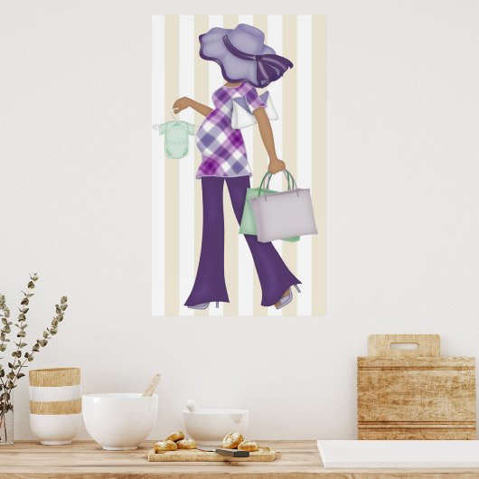 Moederlijke Boutique (Huge) Poster (Keuken)