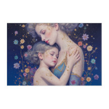 Moederlijke omhelzing in bloei