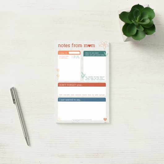 Moederlijke Post It-notities Post-it® Notes (Kantoor)