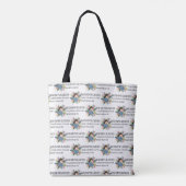 Moederlijkheid Definitie Bloemig Moederschap Patro Tote Bag (Achterkant)