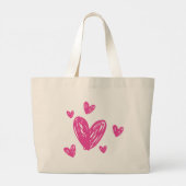 Moederlijkheid Mindful Moederschap Typografie Grote Tote Bag (Achterkant)